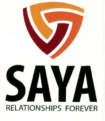 Saya Relationships Forever (label) Device mark 2594095 Trademark
