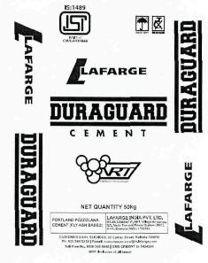Lafarge Duraguard(label) Device mark 2594441 Trademark
