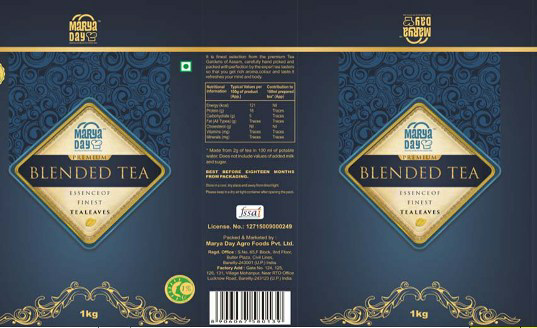 Marya Day Blended Tea Device mark 3100361 Trademark