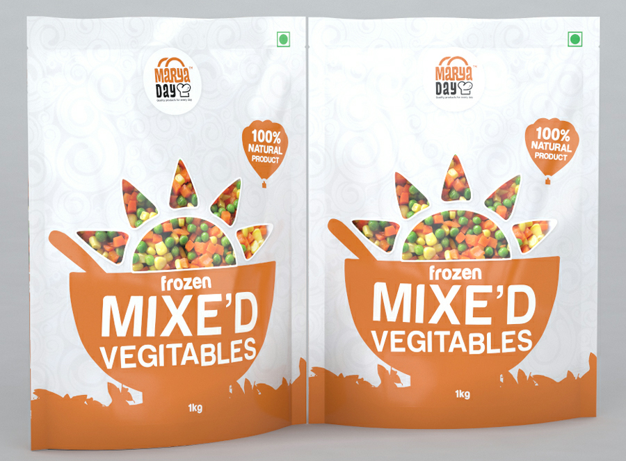 Marya Day Frozen Mixe'd Vegetables Device mark 3100382 Trademark
