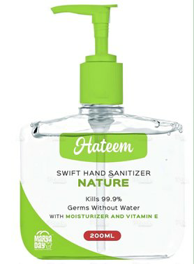 Marya Day Hateem Swift Hand Sanitizer Nature Device mark 3100436 Trademark