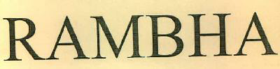Rambha Device mark 3361566 Trademark