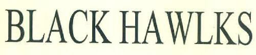 Black Hawlks Device mark 3361707 Trademark