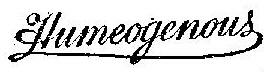Humeogenous (special Form Of Writing) Device mark 1317 Trademark