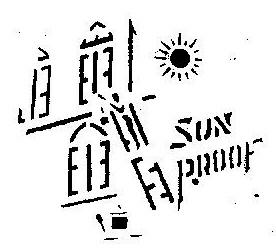 Sun Proof (label) Device mark 3278 Trademark