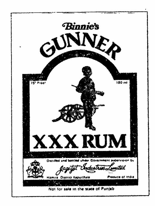 Gunner Device mark 302430 Trademark