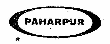 Paharpur (label) Device mark 301608 Trademark