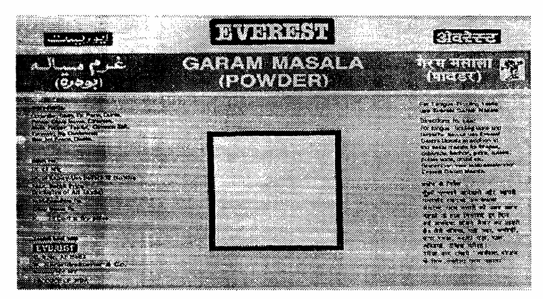 Garam Masala Device mark 557073 Trademark