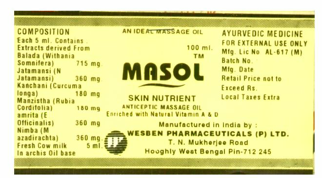 Masol Device mark 501464 Trademark
