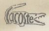 Lacoste Device Of Crocodial Device mark 516865 Trademark