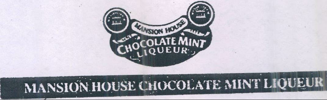 Mansion House Chocolate Mint Liqueur Device mark 632558 Trademark