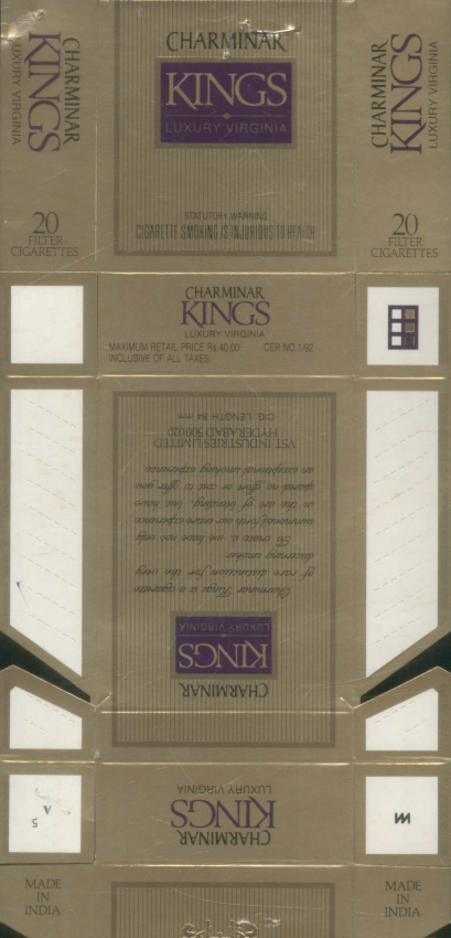 Charminar Kings Device mark 616327 Trademark