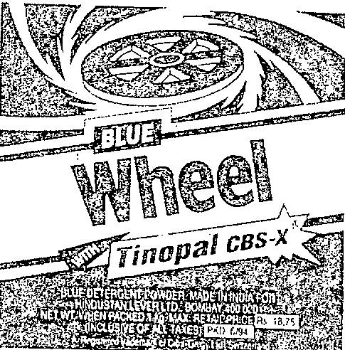 Blue Wheel With Tinopal Cbs-x (polypack) Device mark 632139 Trademark