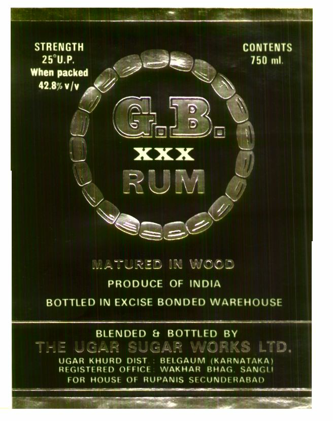 G.b.rum Device mark 631816 Trademark