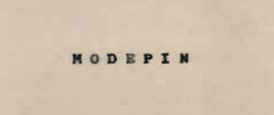M O D E P I N Device mark 561263 Trademark