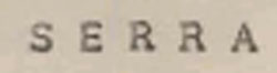 Serra Device mark 645020 Trademark