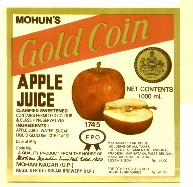 Gold Coin Device mark 692515 Trademark
