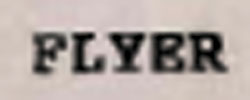 Flyer Device mark 636303 Trademark