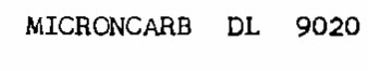 Microncarb Dl 9020 Device mark 706844 Trademark
