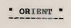 Orient Device mark 706896 Trademark