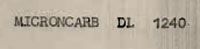 Microncarb Dl 1240 Device mark 706928 Trademark