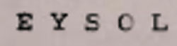 Eysol Device mark 636702 Trademark