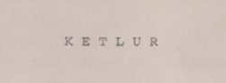 Ketlur Device mark 636703 Trademark