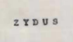 Z Y D U S Device mark 720945 Trademark