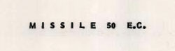 Missile 50 E.c. Device mark 797281 Trademark