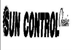 Sun Control Classic (label) Device mark 812153 Trademark