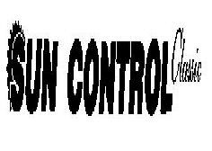 Sun Control Classic (label) Device mark 812154 Trademark