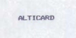 Alticard Device mark 826812 Trademark