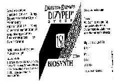Dizypep Syrup (label) Device mark 810125 Trademark