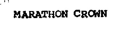 Marathon Crown Device mark 855695 Trademark