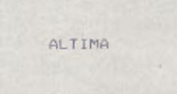 Altima Device mark 811154 Trademark
