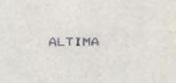 Altima Device mark 811162 Trademark