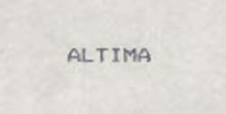 Altima Device mark 811179 Trademark