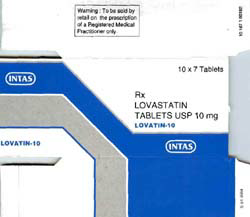 Lovatin -10 (device) Device mark 857076 Trademark