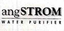 Angstrom Water Purifier Device mark 871507 Trademark
