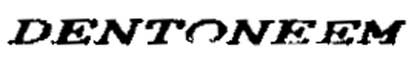 Dentoneem Device mark 917483 Trademark