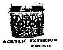Insta Color Acrylic Exterior Finish Tin (device) Device mark 817469 Trademark