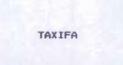 Taxifa Device mark 916248 Trademark