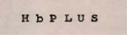 Hbplus Device mark 572922 Trademark