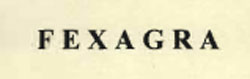 F E X A G R A Device mark 930063 Trademark