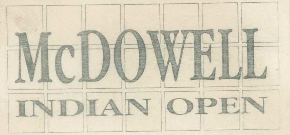 Mcdowell Indian Open (lable) Device mark 722938 Trademark