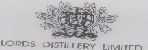 Lords Distillery Limited Device. Device mark 930969 Trademark