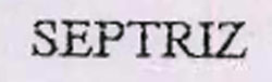 Septriz Device mark 1037119 Trademark