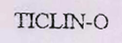 Ticlin -o Device mark 1037122 Trademark