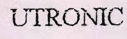 Utronic Device mark 1037124 Trademark