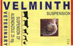 Velminth Device mark 906217 Trademark
